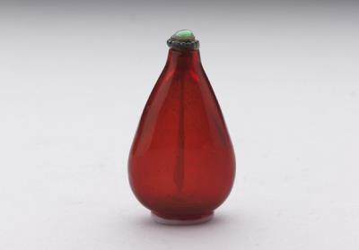 图片[2]-Red glass snuff bottle, 18th-19th century, Qing dynasty-China Archive